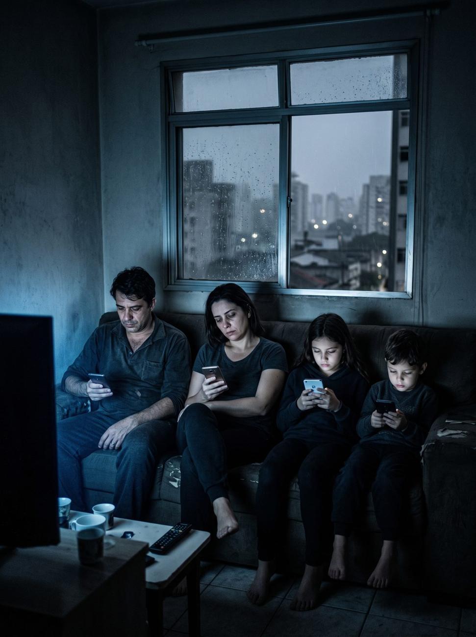 Família presa no sistema
